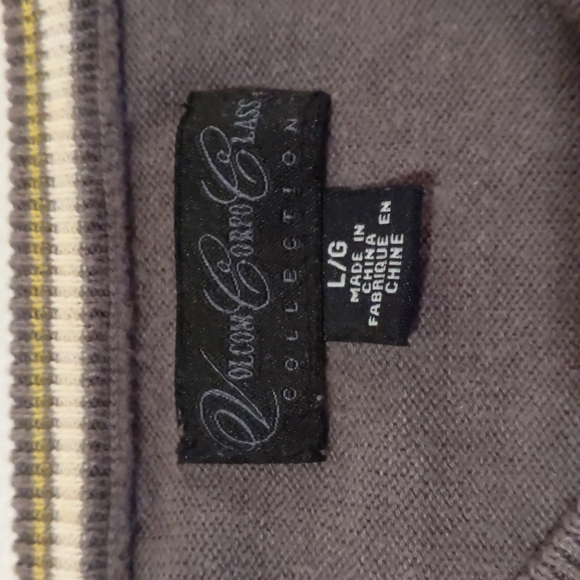 Brown Volcom V-Neck Sweater - Picture 4 of 4